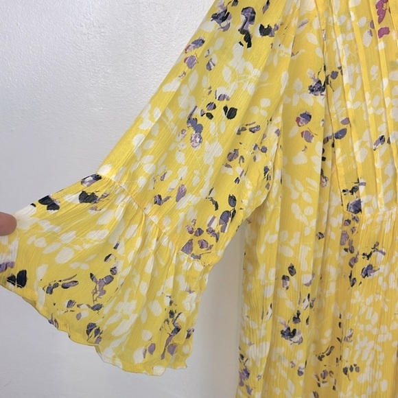 Woman Within New Woman’s 18/20 L Quarter Sleeve Rayon Print Tunic Blouse - Picture 6 of 8